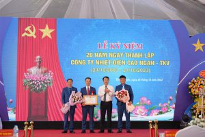 Kỷ niệm 20 năm ngày Thành lập Công ty Nhiệt điện Cao Ngạn – TKV