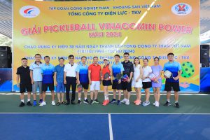 ĐỘI TUYỂN PICKLEBALL CÔNG TY ĐẠT THÀNH TÍCH CAO TẠI GIẢI PICKLEBALL TỔNG CÔNG TY ĐIỆN LỰC – TKV NĂM 2024