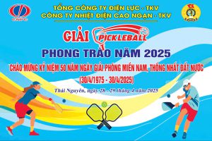 GIẢI PICKLEBALL PHONG TRÀO NĂM 2025